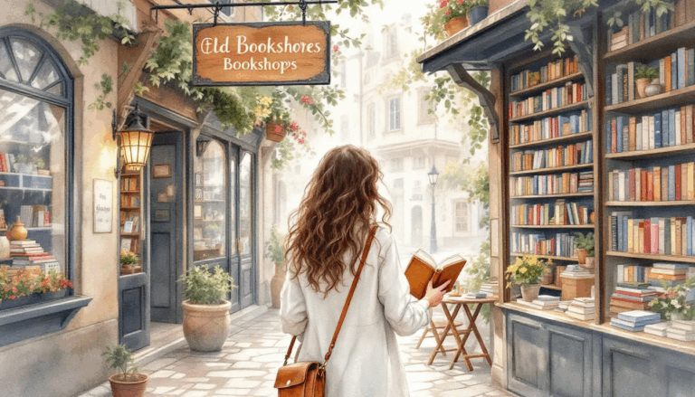 Kobieta podróżująca z książką, odkrywająca nowe miejsca.