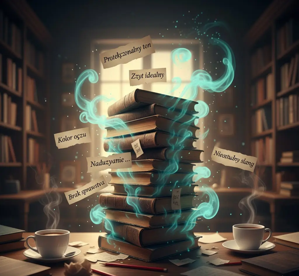 bledy w pisaniu ksiazek young adult