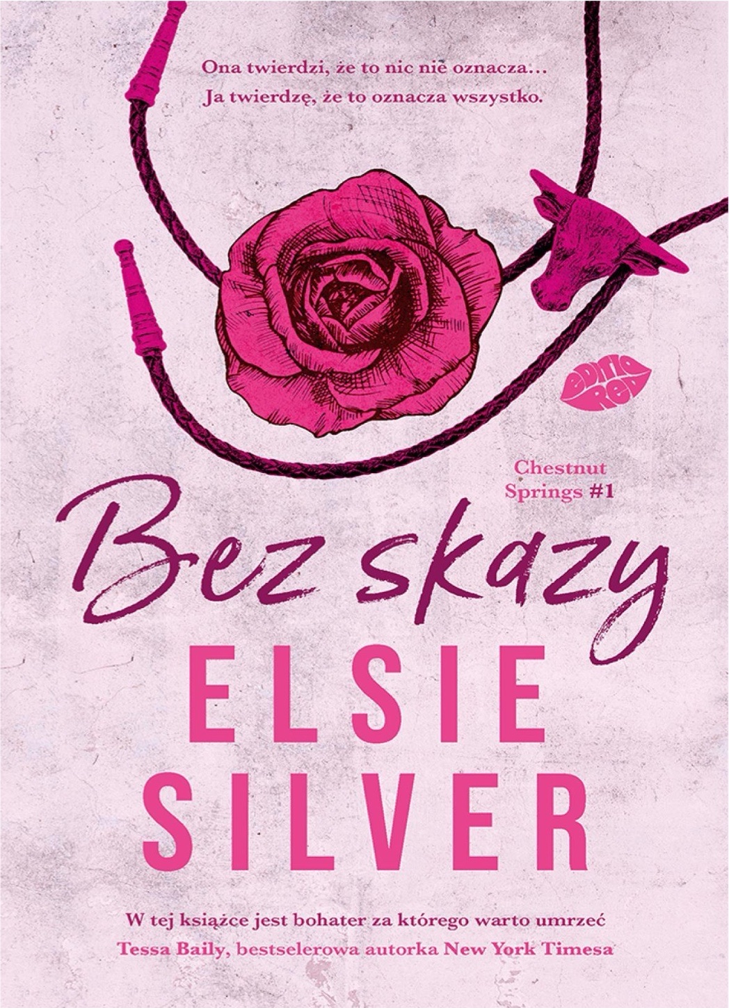 Okładka: Bez skazy, Elsie Silver