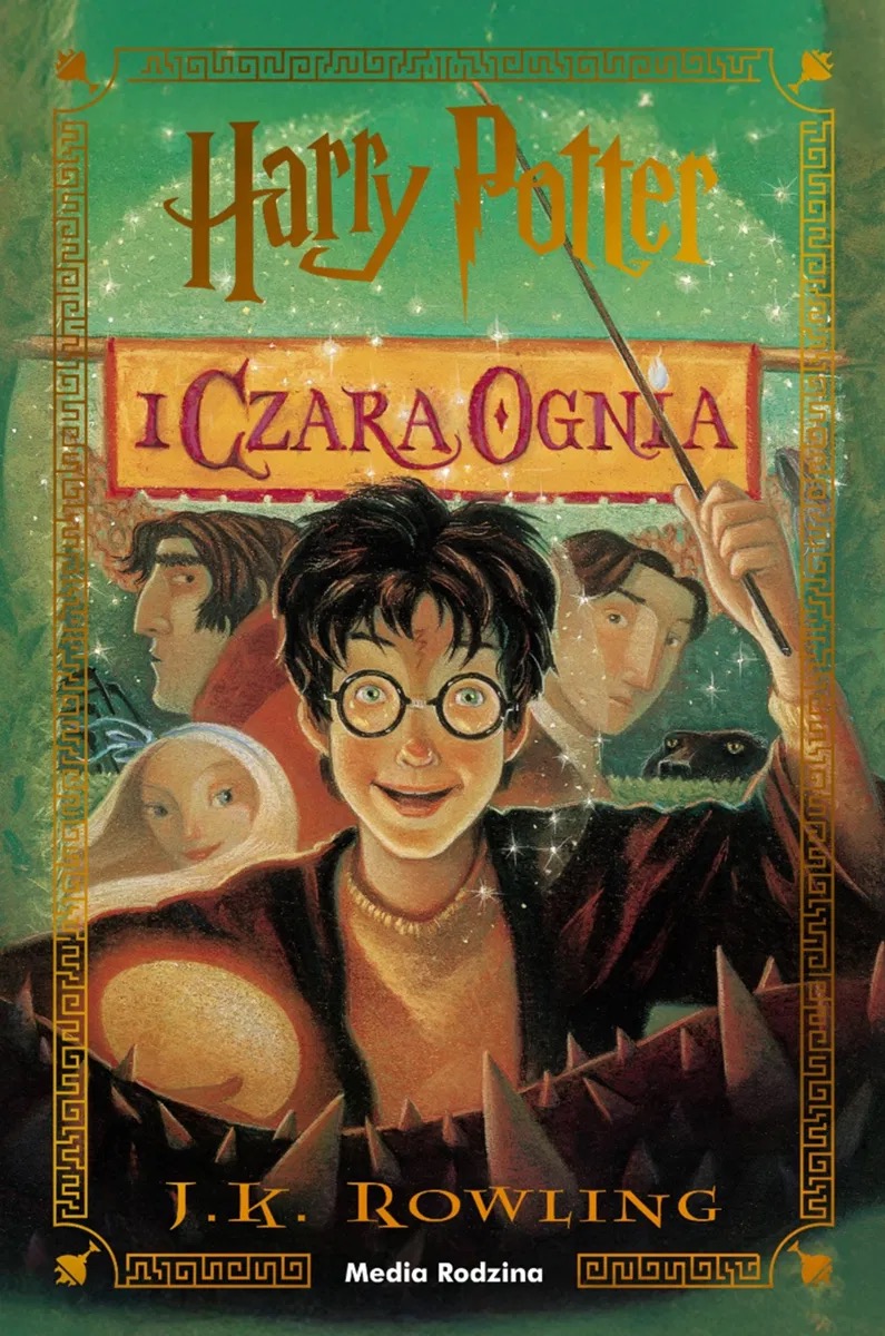 Okładka: Harry Potter i Czara Ognia, J.K. Rowling