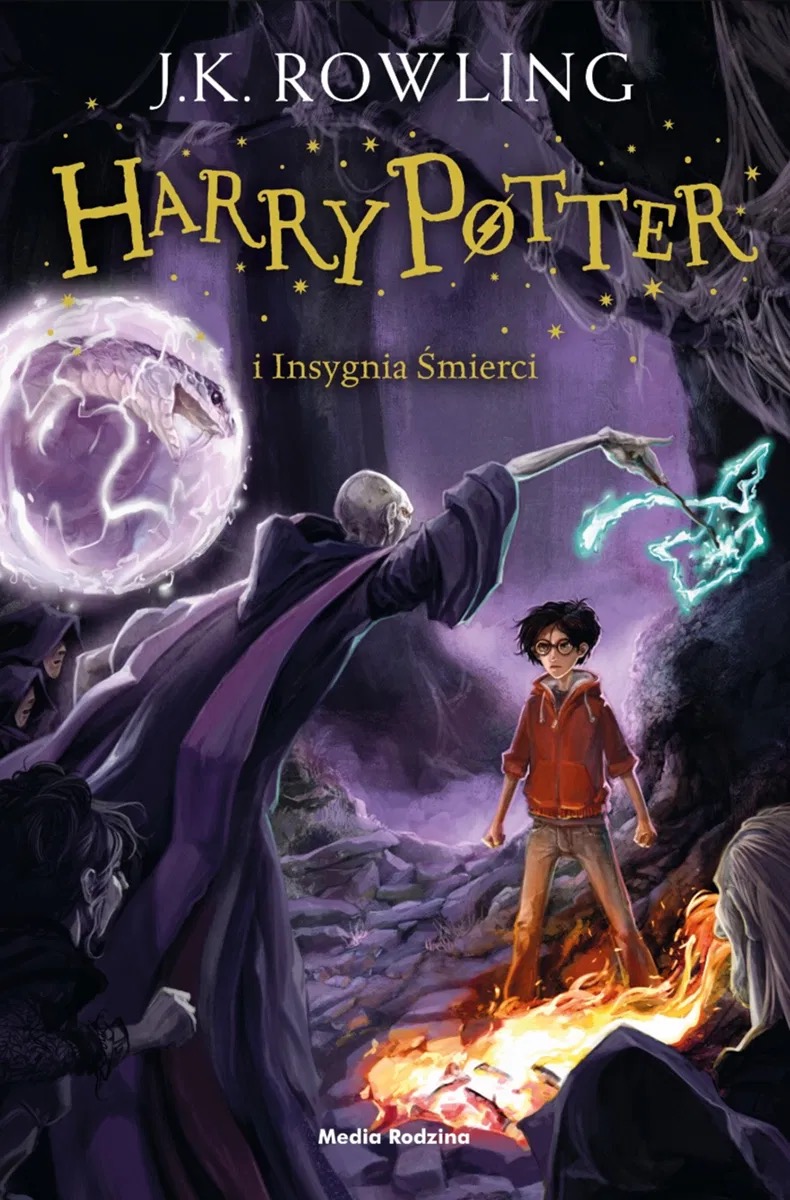 Okładka: Harry Potter i Insygnia Śmierci, J.K. Rowling