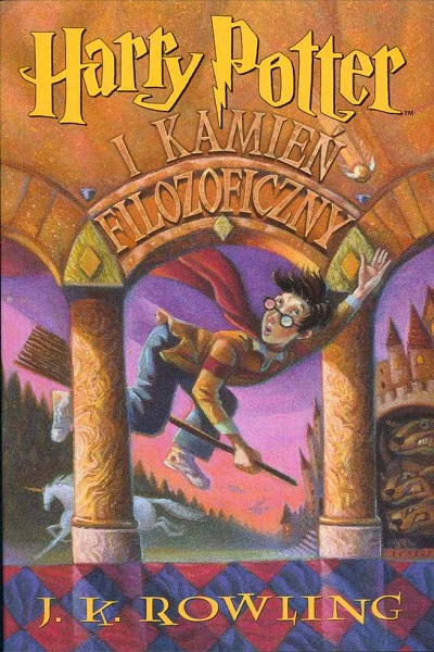Okładka: Harry Potter i Kamień Filozoficzny, J.K. Rowling