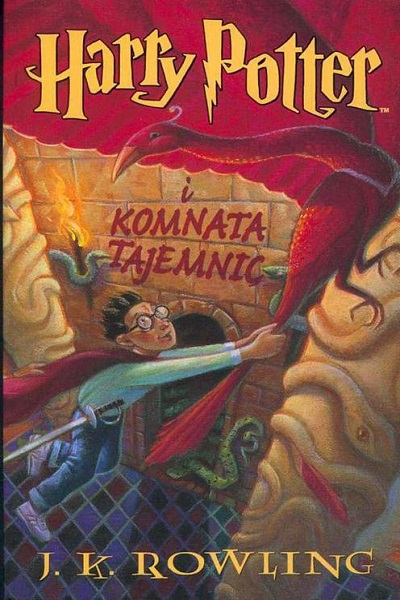 Okładka: Harry Potter i Komnata Tajemnic, J.K. Rowling