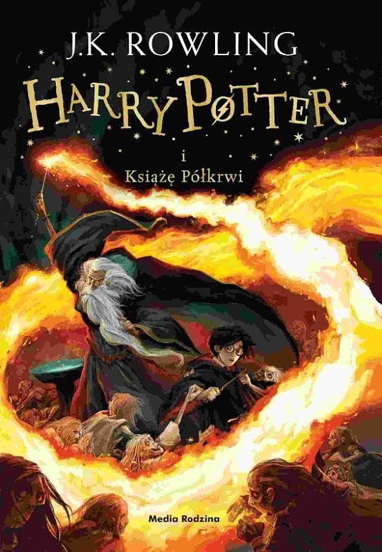Okładka: Harry Potter i Książę Półkrwi, J.K. Rowling