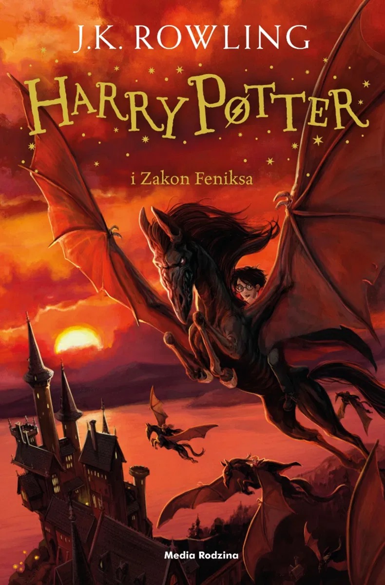 Okładka: Harry Potter i Zakon Feniksa, J.K. Rowling