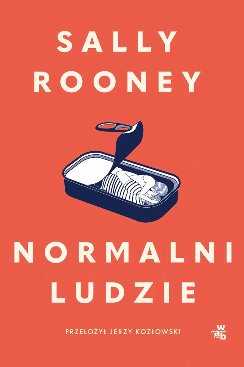 Okładka: Normalni ludzie, Sally Rooney