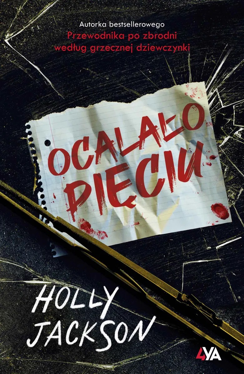Okładka: Ocalało pięciu, Holly Jackson