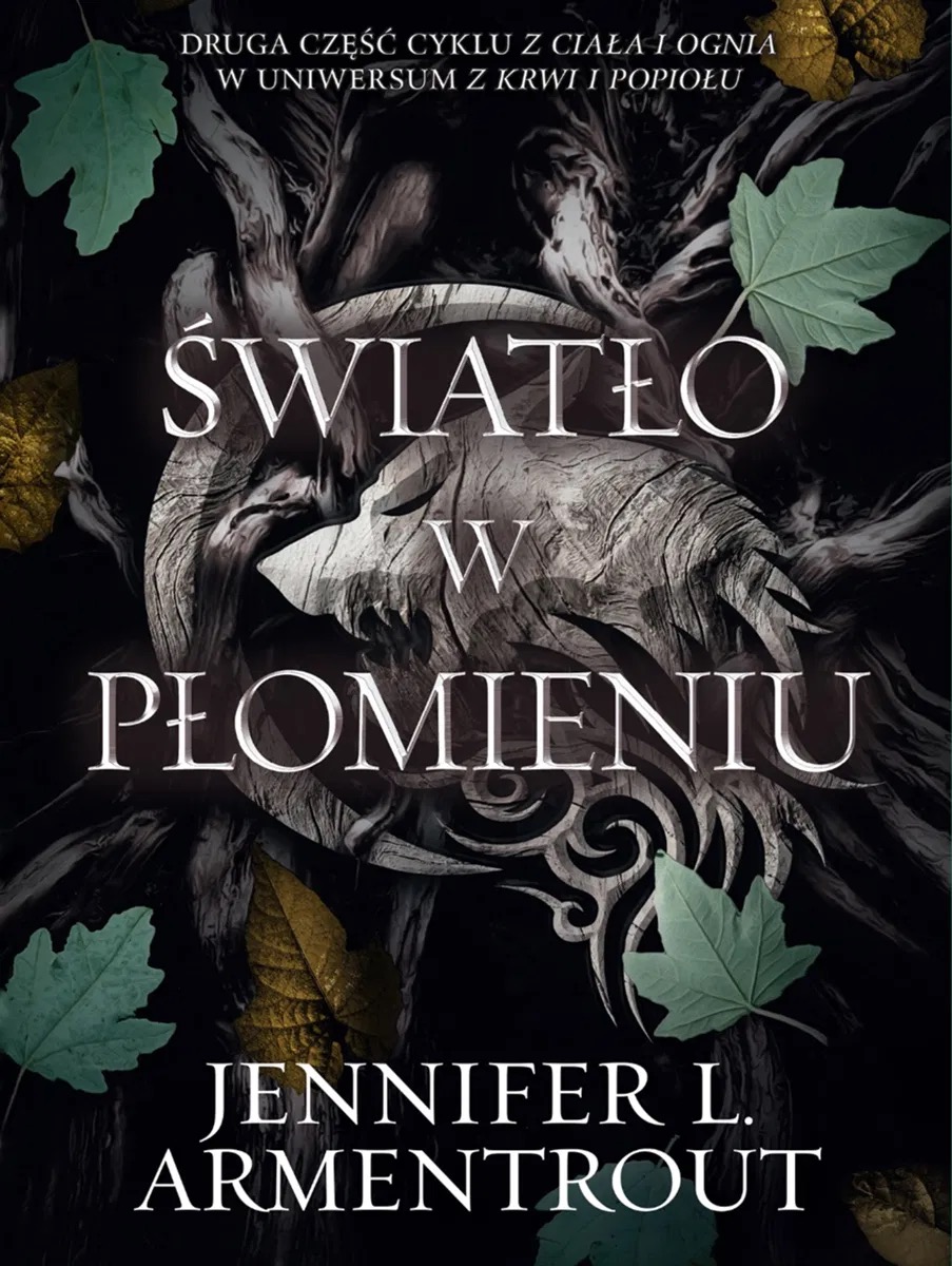 Okładka: Światło w płomieniu, Jennifer L. Armentrout