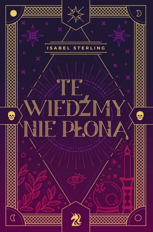 Okładka: Te wiedźmy nie płoną, Isabel Sterling