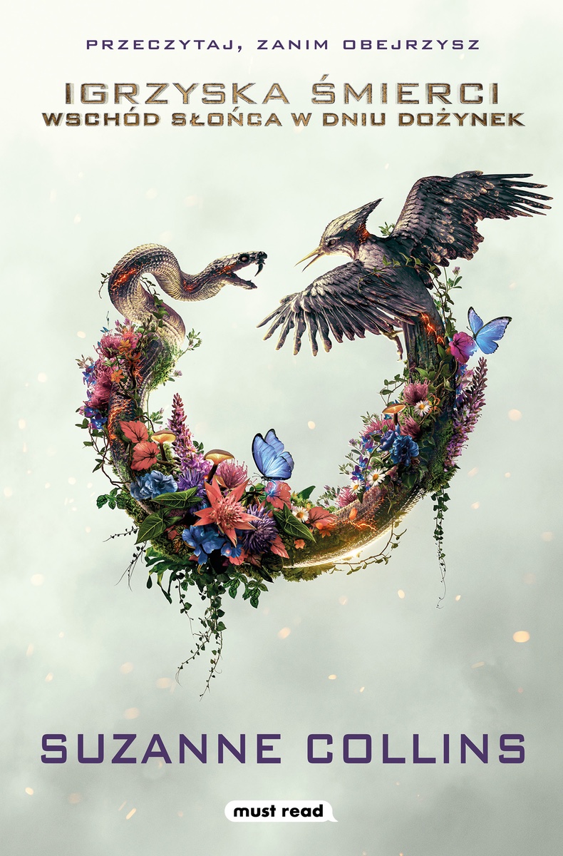 Okładka: Wschód słońca w dniu dożynek, Suzanne Collins