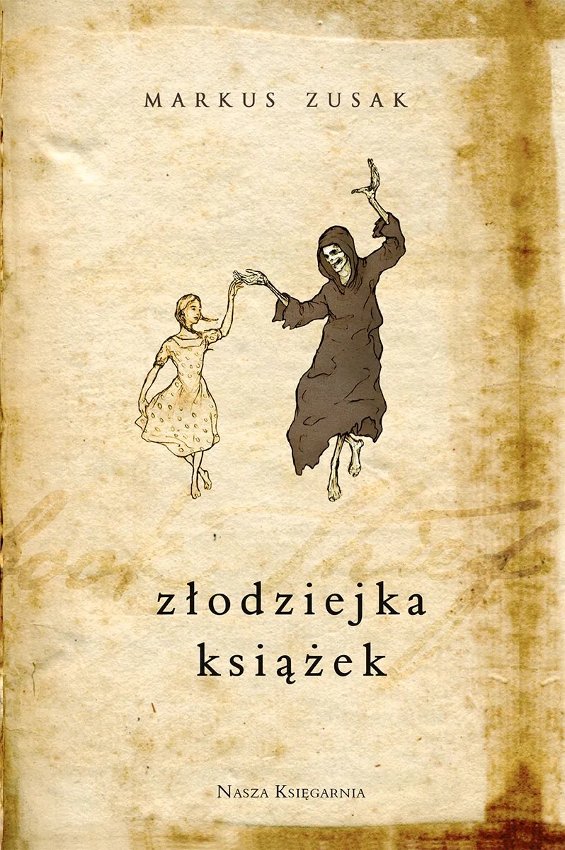 Okładka: Złodziejka książek, Markus Zusak