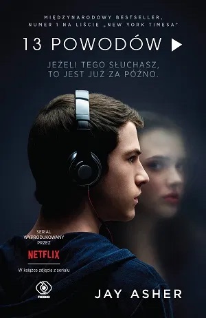 Okładka: 13 powodów, Jay Asher